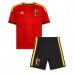 Belgien Diego Moreira #19 Hemmakläder Barn VM 2026 Kortärmad (+ Korta byxor)